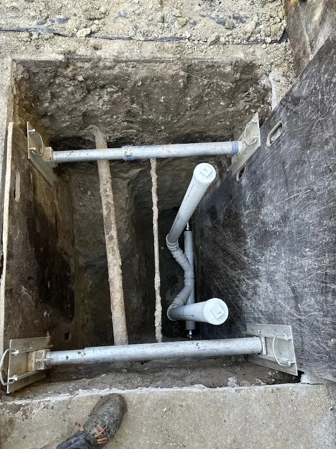 Experienced plumber completing Gas Line Repair work in Garden City